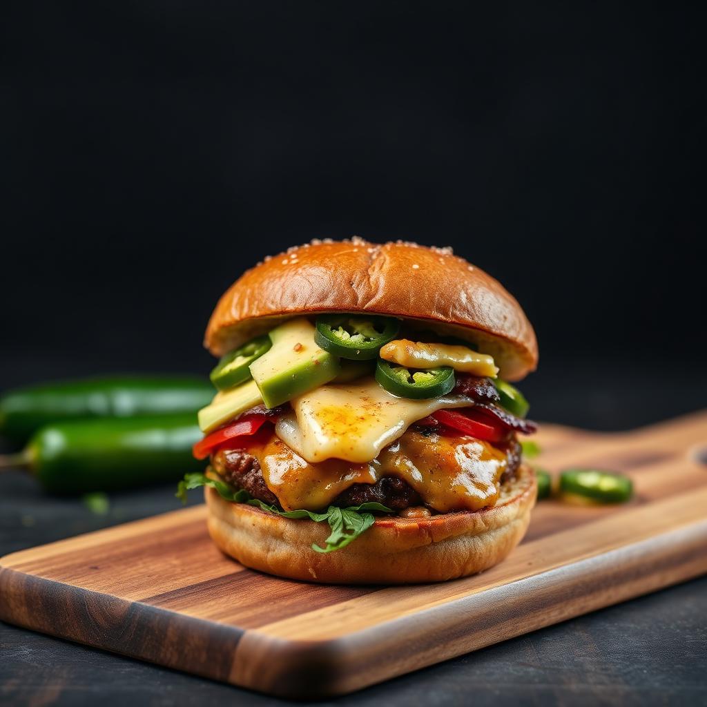 Mexican burger